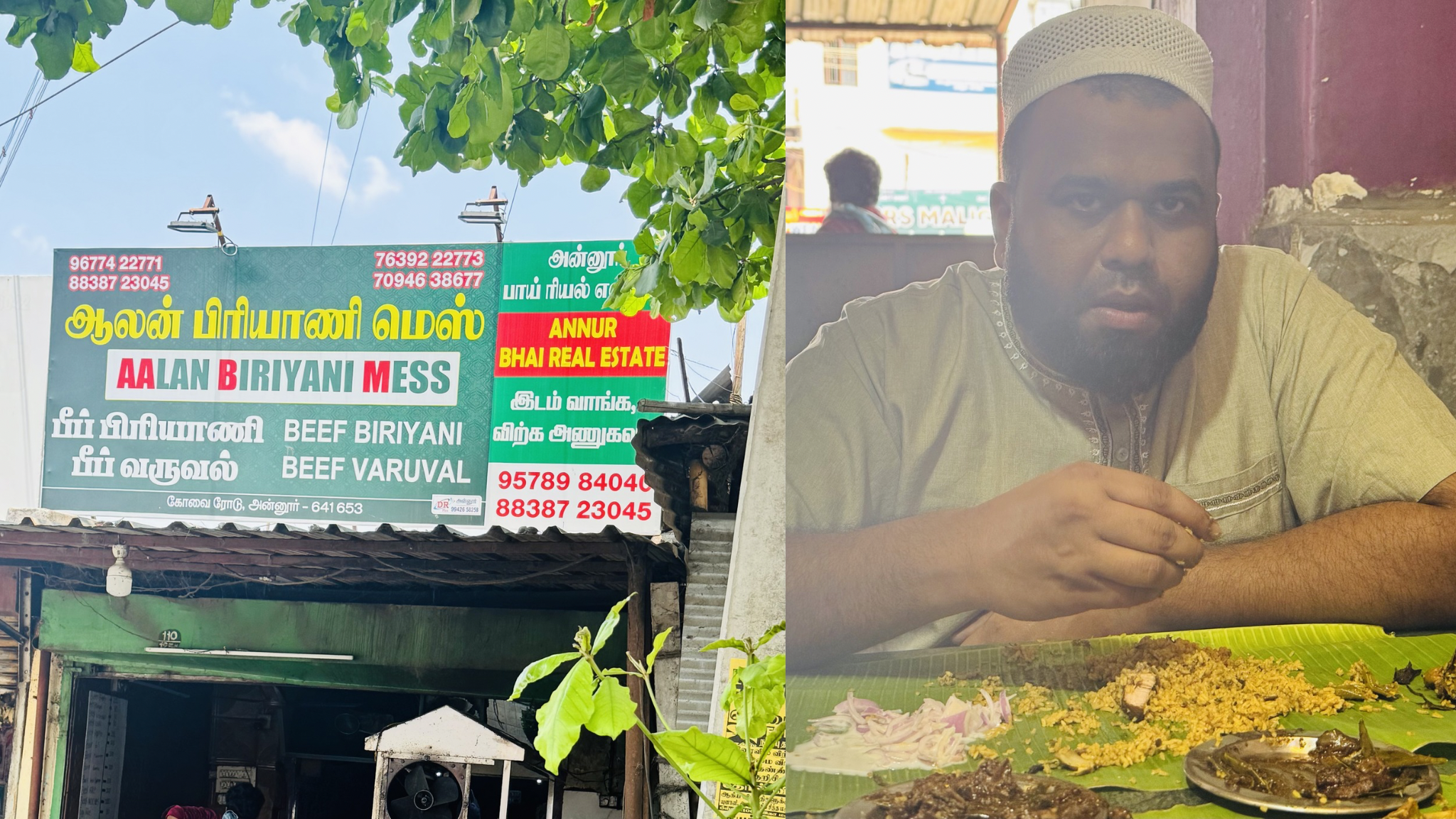 A Family Tradition: How Mr. Asainar and His Children Turned a Small Shop into Annur’s Biriyani Landmark