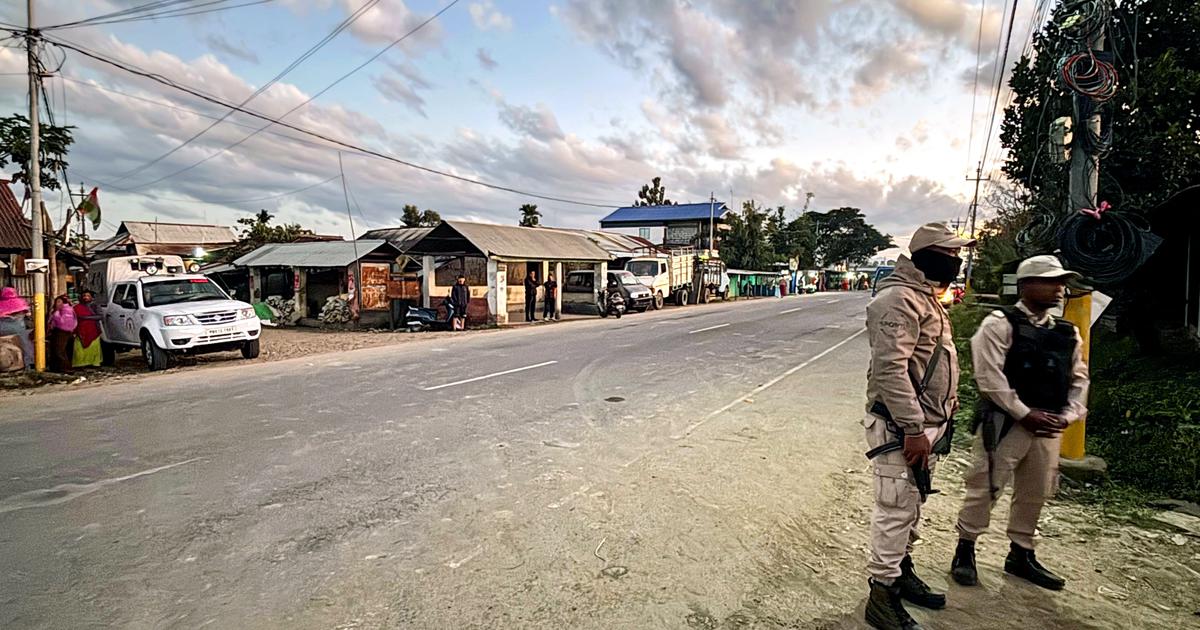 Violence Erupts in Manipur as Citizens Protest Tragic Deaths of Two Children