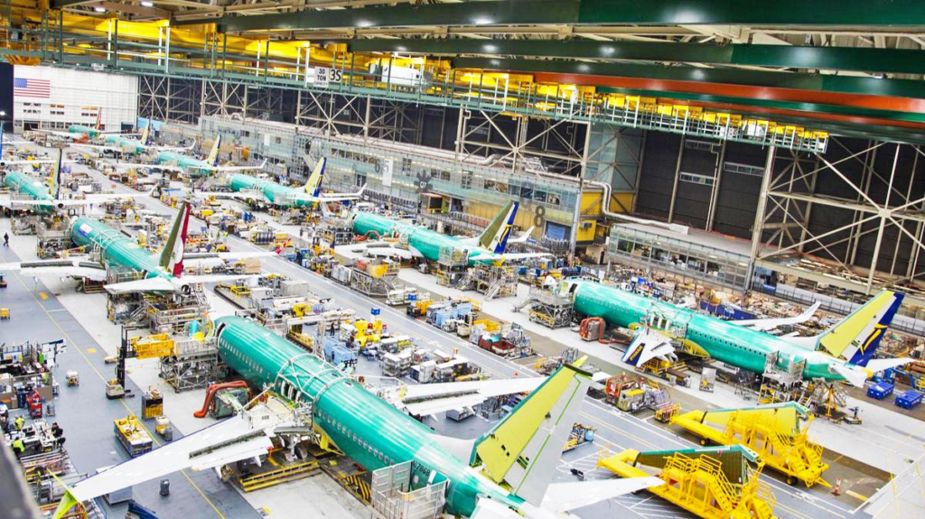 Boeing Opens New 737 MAX Production Line at Largest Factory in the World