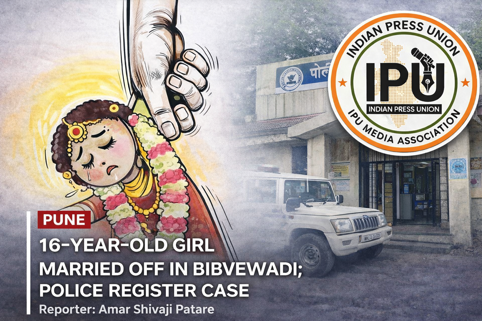 मासूम बचपन छीनने की साजिश, बिबवेवाड़ी में नाबालिग की शादी पर केस दर्ज