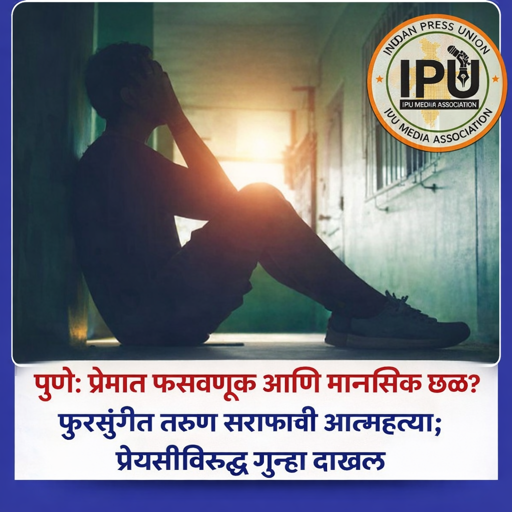 पुणे के फुरसुंगी में प्रेम संबंध से परेशान युवक ने की आत्महत्या, युवती पर गंभीर आरोप
