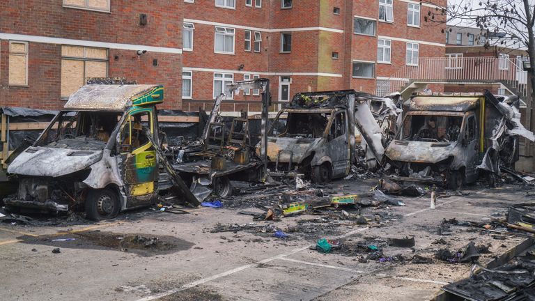 “Fourth person charged in alleged arson attack on Jewish charity ambulances in Golders Green”