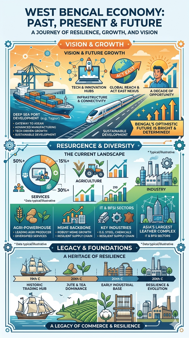 The Bengal Renaissance 2.0: Can India’s Eastern Gateway Reclaim its Economic Position?