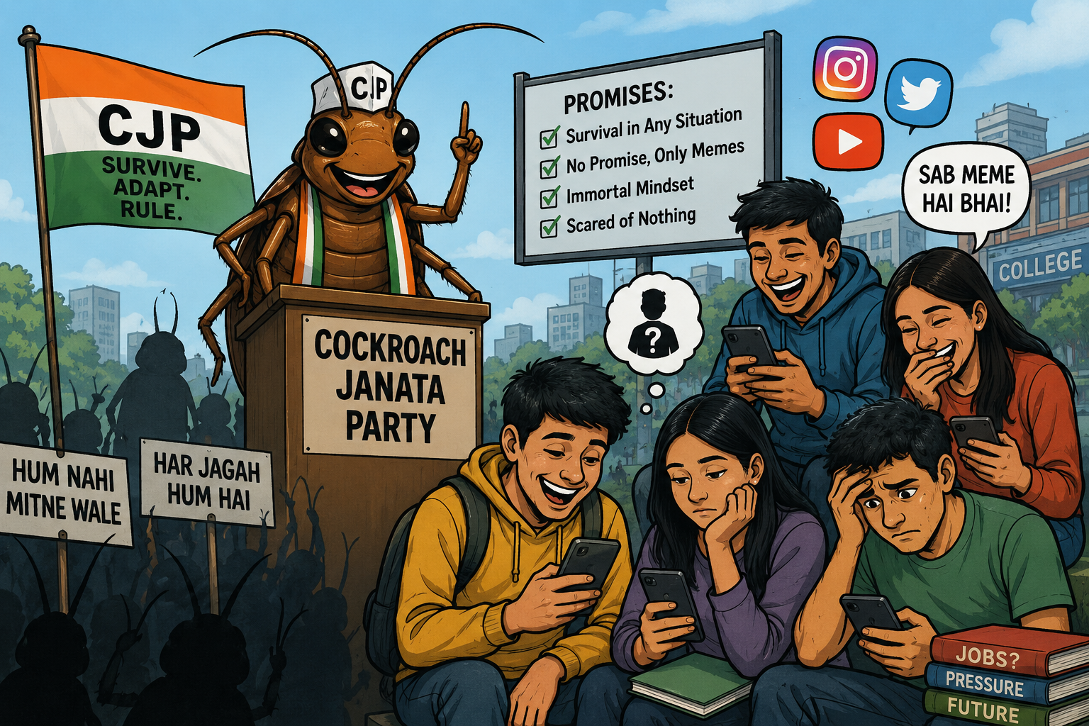 Internet Satire and Meme Culture: How Online Trends Are Shaping Youth Expression in India