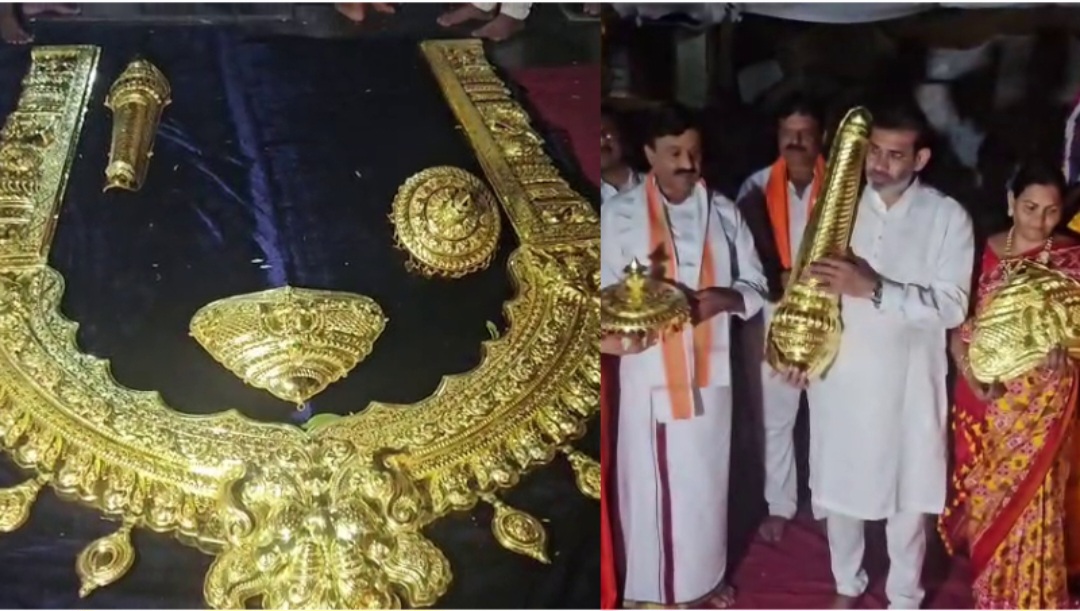 Questions Raised Over Valuation of Ornaments Donated to Anjanadri Temple