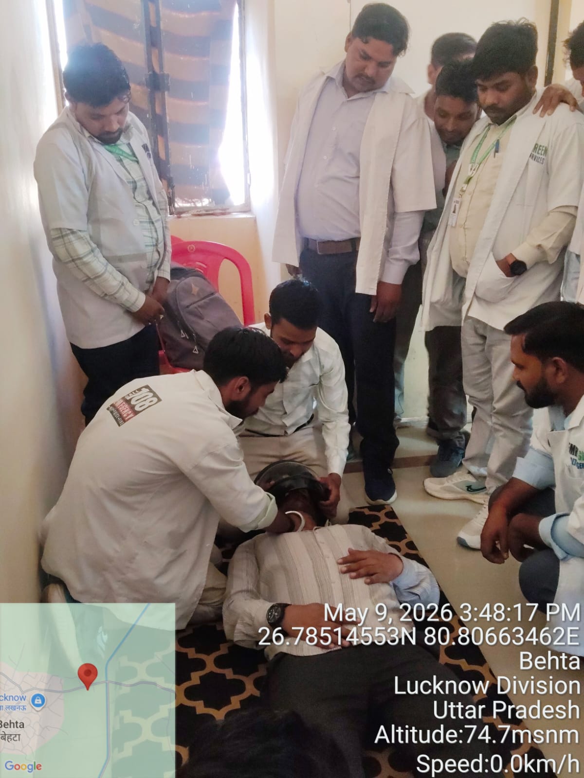 सड़क हादसों में बेहतर उपचार के लिए एंबुलेंस कर्मियों को दी गई रिफ्रेशर ट्रेनिंग