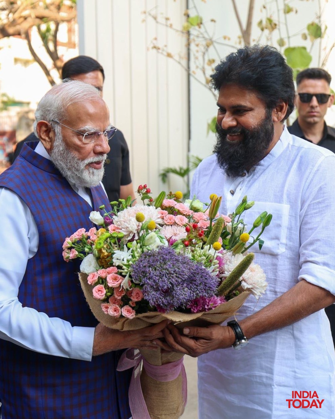 PM MODI MEETS DEPUTY CM PAWAN KALYAN