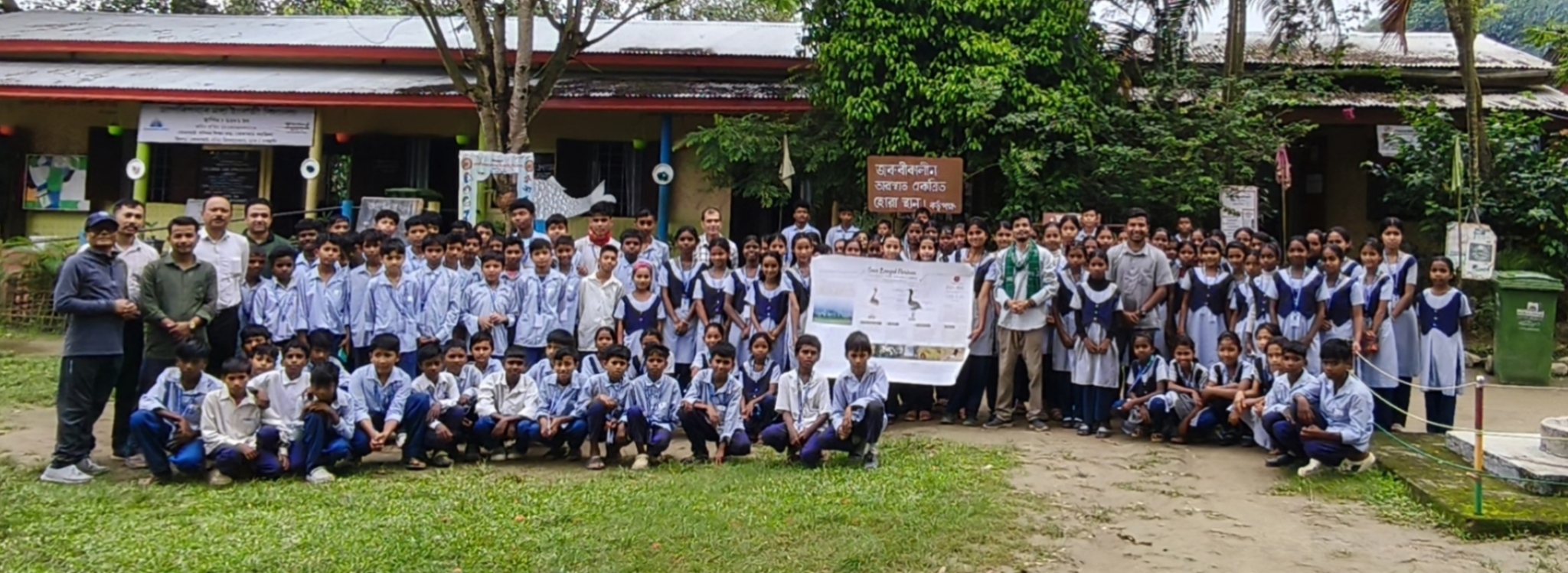 Awareness Program on Conservation of Bengal Florican Held at Japoripathar High School