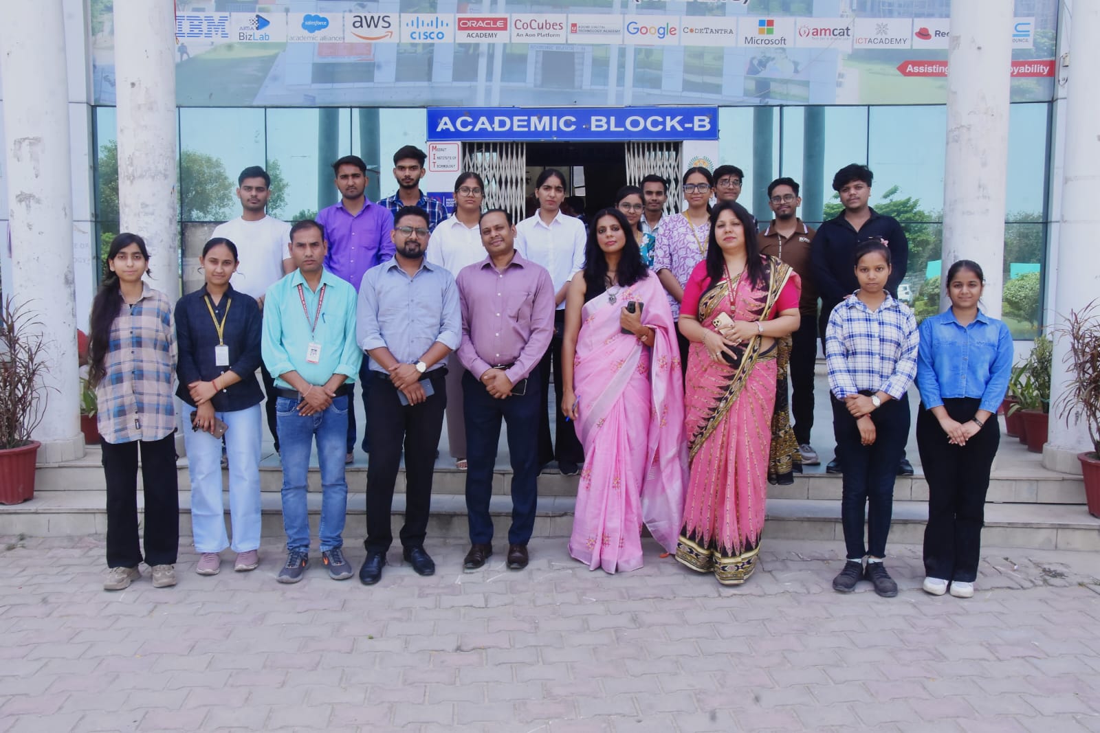 Campus Placement Drive Conducted at MIT Meerut by TRIMAAN LL
