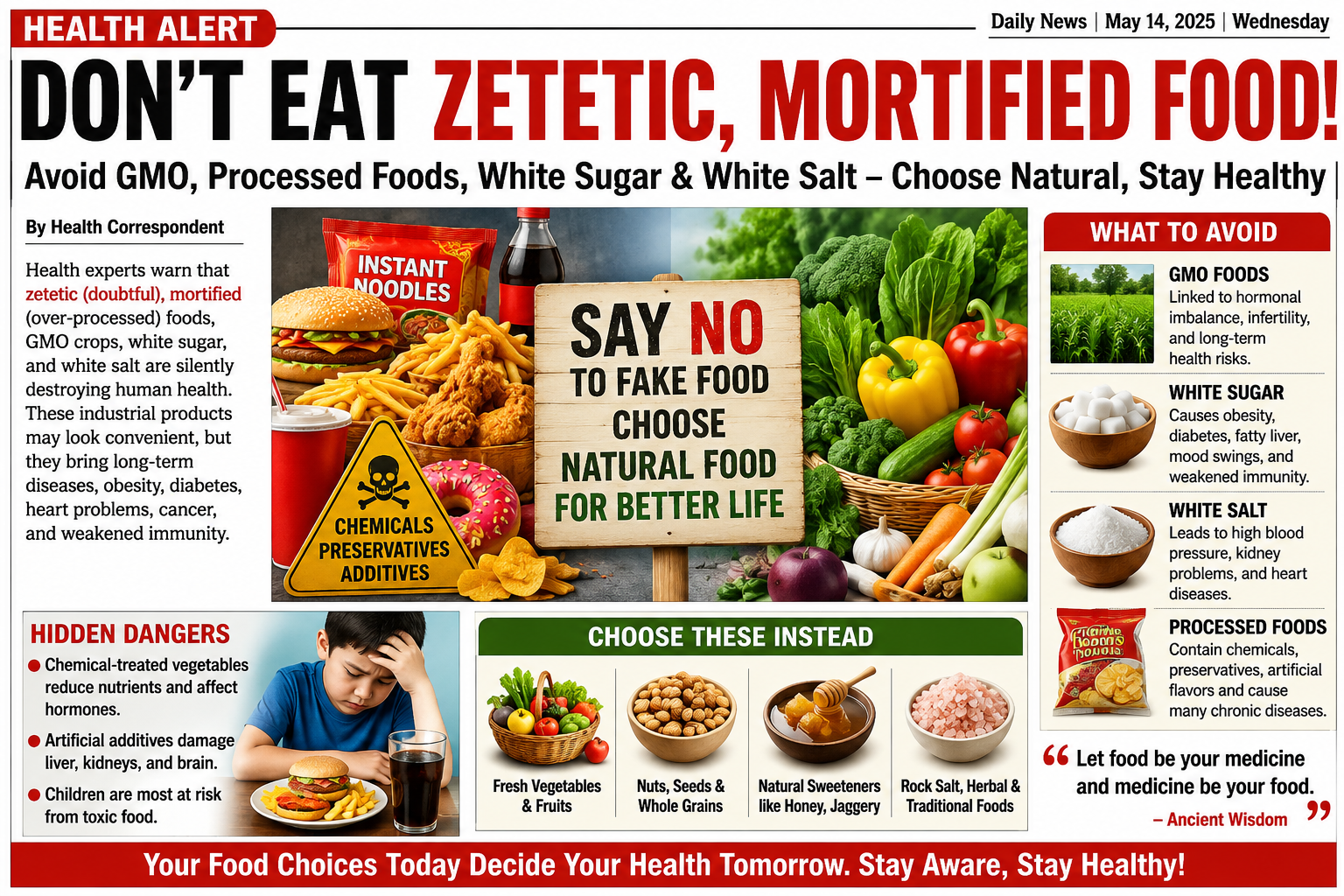 The Growing Debate Around Ultra-Processed Foods and Modern Eating Habits
