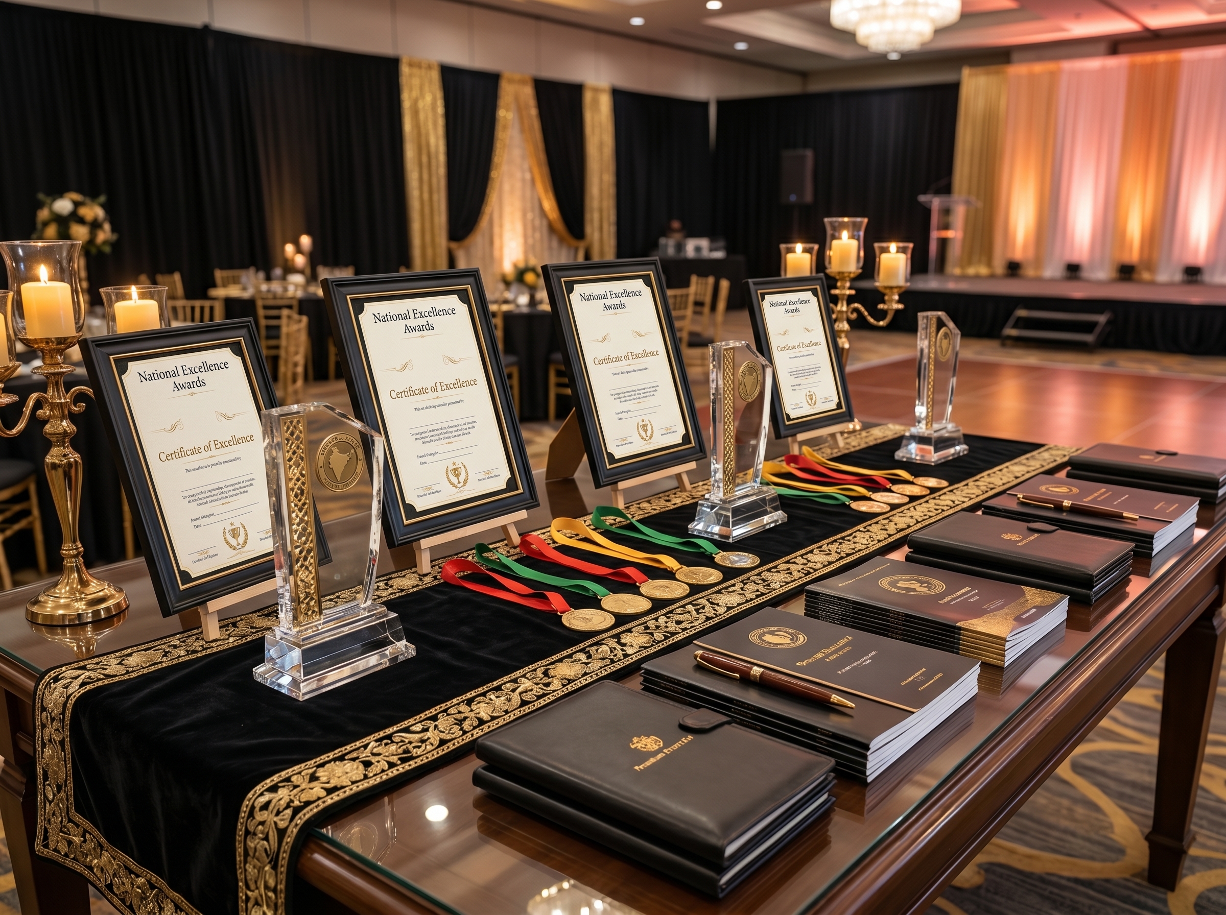 Award ceremony visual