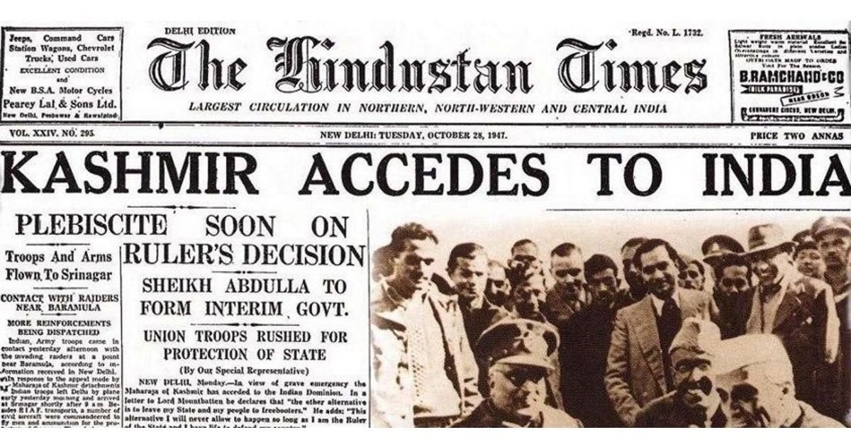 Exploring Britain’s Influence on Kashmir’s Accession to India: Insights from a New Book