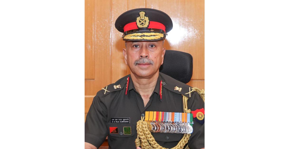 Lieutenant General NS Raja Subramani Appointed as India’s New Chief of Defence Staff