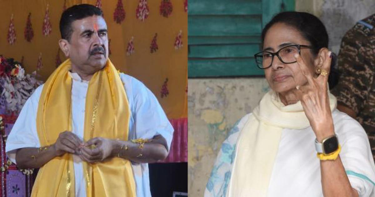 Mamata Banerjee Takes Early Lead Over Suvendu Adhikari in Bhabanipur as Vote Counting Progresses