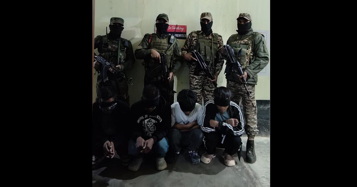 Manipur Police Detain Four Individuals Linked to Naga Men Abduction