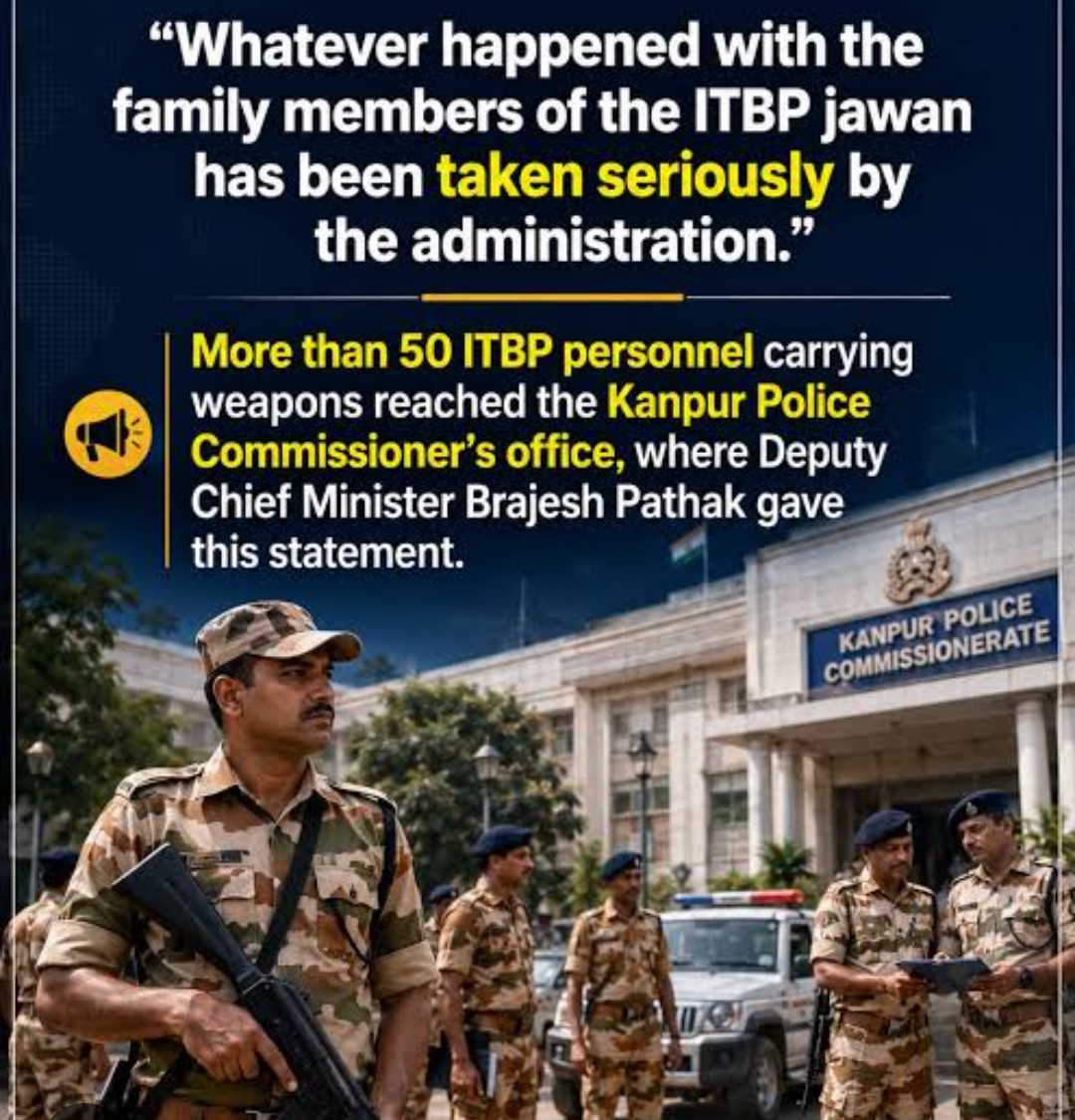 CRITICAL STANDOFF IN KANPUR: PARAMILITARY APEX MEETS LOCAL LAW ENFORCEMENT
