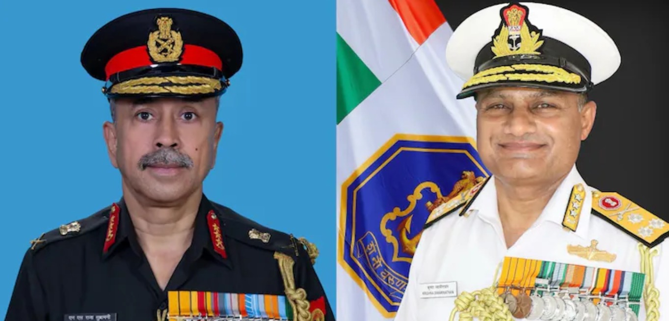 Lt Gen N.S. Raja Subramani Appointed Next CDS; Vice Admiral Krishna Swaminathan to Lead Indian Navy