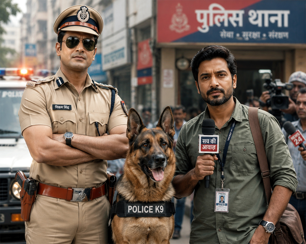 समाज के सजग प्रहरी : पुलिस, पत्रकार और खोजी कुत्तों की समाज में भूमिका